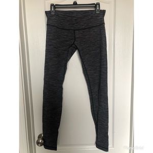 Lululemon Wunder Under Charcoal/Black